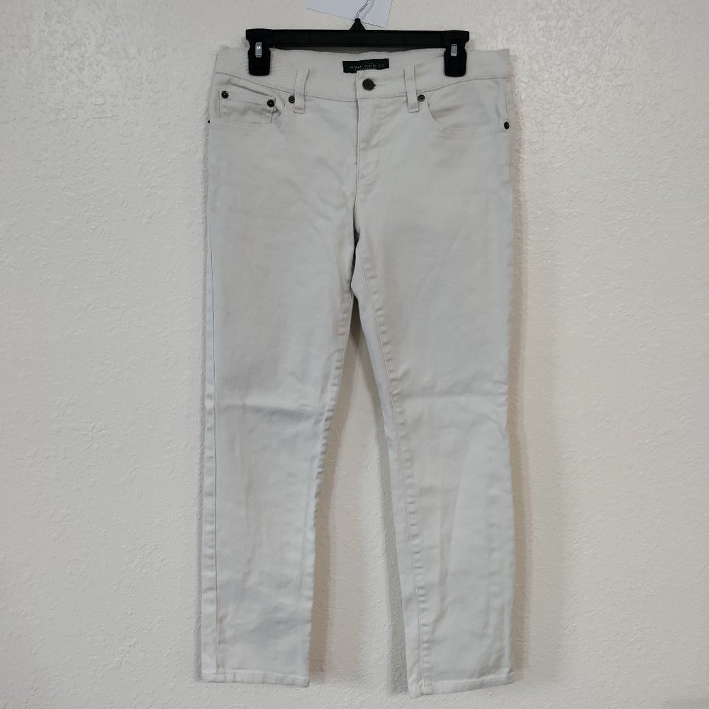 Ralph Lauren LRL Lauren Jeans Co. Women's Straight Cut Jeans White Size 6